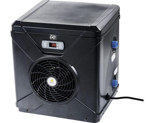 Svart poolvärmare för att reglera temperaturen på poolvattnet