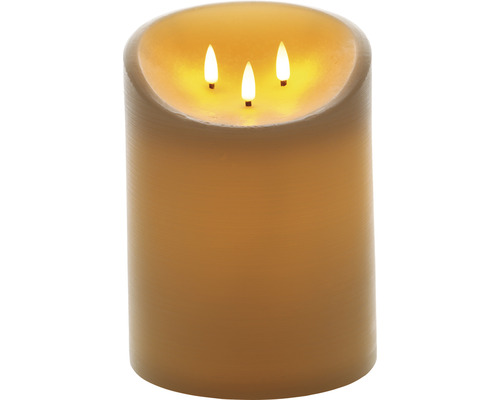 Dekorativt LED-ljus med tre flammor