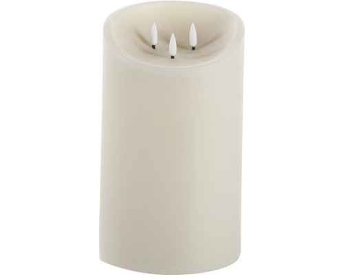 Dekorativt LED-blockljus med tre ljus