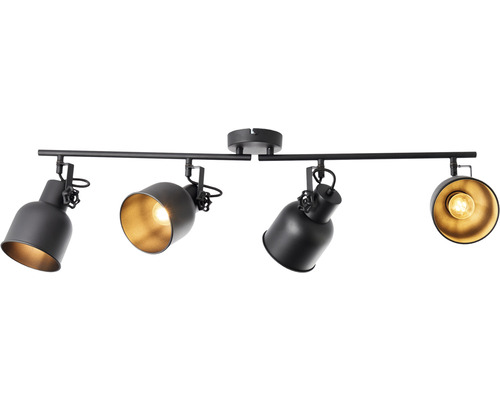 Taklampa med fyra spotlights