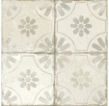 Kakelmönster med blomdekor