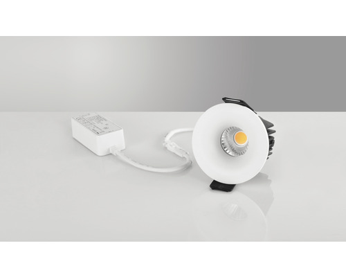 Inbyggnadsspotlight med drivdon