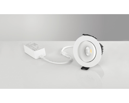 Takmonterad spotlight med LED-drivrutin