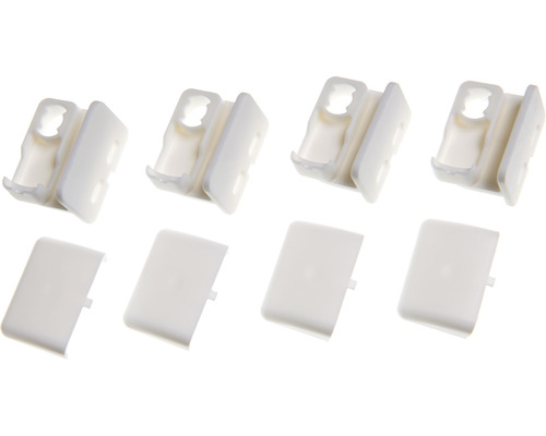 Ändstyckesset i plast för paneler