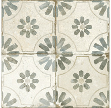 Keramiska plattor med blommönster