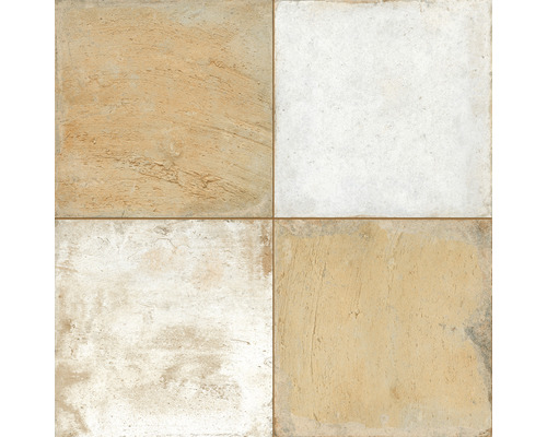 Fyrkantiga golvplattor i stenimitation