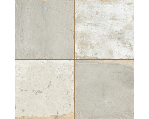 Kakelmönster med kvadratiska, strukturerade plattor