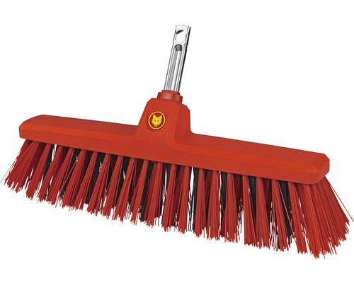 Wolf Garten sopborste med borst och skaftfäste