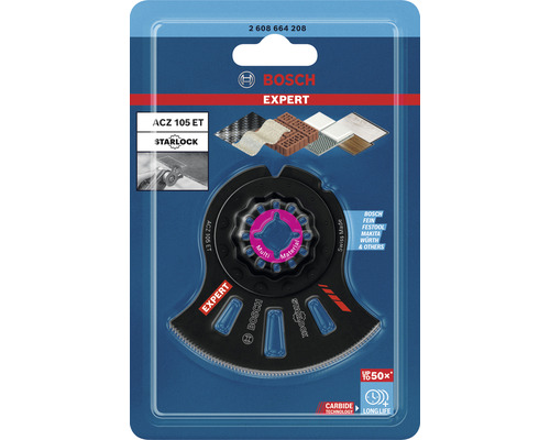 Bosch Expert ACZ 105 ET sänksågblad i förpackning