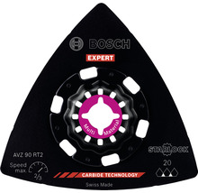 Slipplatta BOSCH Starlock till trekantslip AVZ 90 RT2 85x90mm