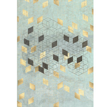 Fototapet KOMAR Plaqué Or 200x280cm 4-delars INX4-049