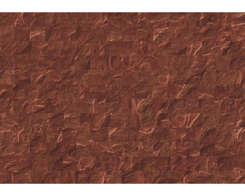 Fototapet KOMAR Red Slate Tiles 400x280cm 8-delars INX8-078