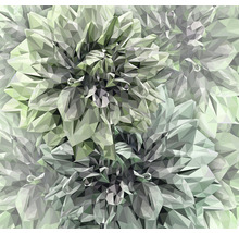 Abstrakt blomillustration med geometriska former