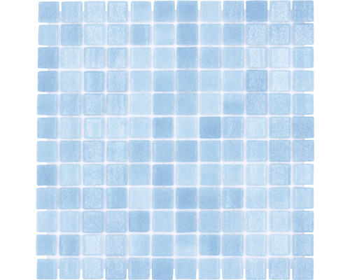 Glas Mosaik VP501PUR blå 31,6x31,6 cm