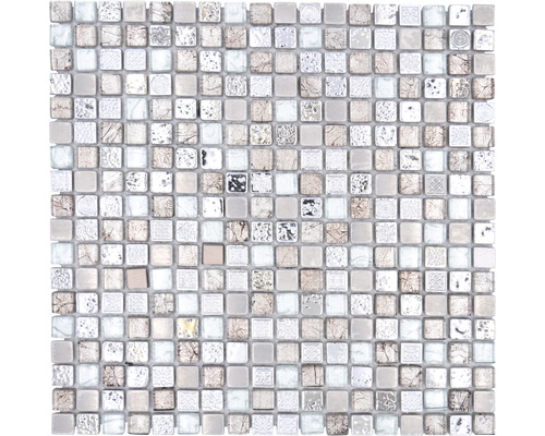 Mix Mosaik XCM M680 grå 30x30 cm