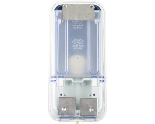 Tvåldispenser för väggmontering, transparent hölje