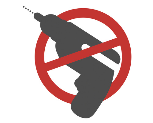 Symbol för borrningsförbud