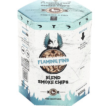 Förpackning med Flaming Fins Blend rökflis