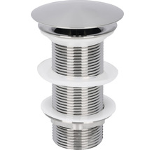 Tvättställsplugg av metall med gänga