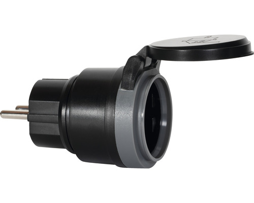 Kontaktuttag med lock