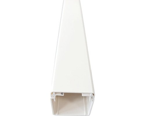 Kabelkanal HAGER LF Tehalit PVC 40x40mm 2m vit Kabelkanal av plast