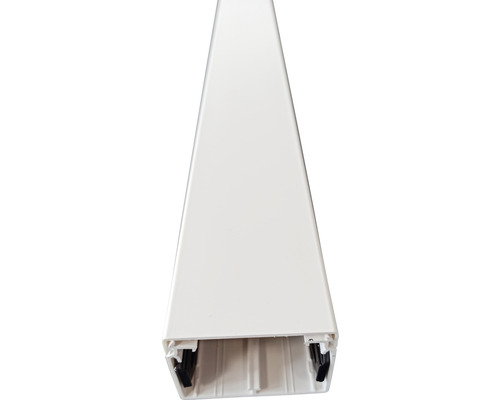 Kabelkanal HAGER LF Tehalit PVC 40x60mm 2m vit Kabelkanal av plast för kabelhantering