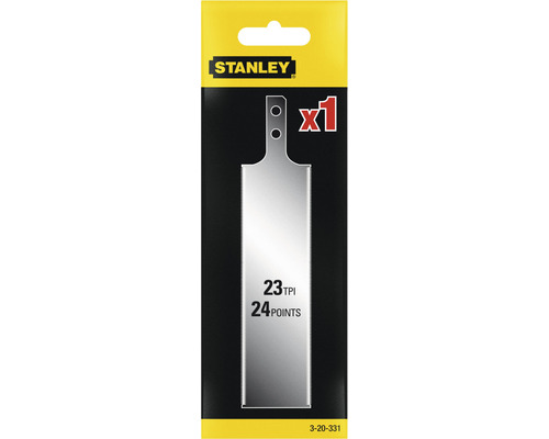Stanley Logo. Sticksågblad med 23 TPI och 24 tänder.