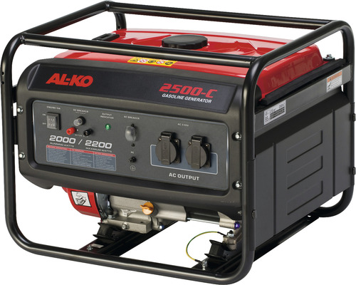 Bensindriven elgenerator med ram