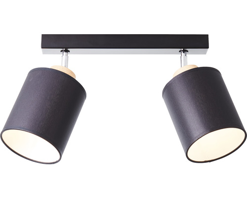 Taklampa med två spotlights