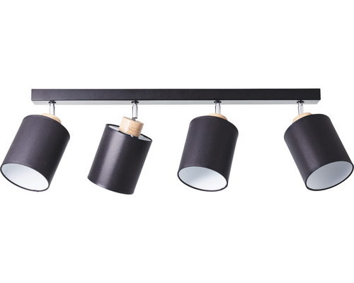 Taklampa med fyra spotlights