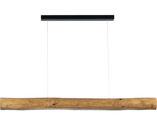 Hänglampa av trädstam