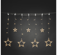 Gardinslinga KONSTSMIDE 7 stjärnor 77 bärnstensfärgade LED multifunktion 24V/IP44-thumb-0 Gardinslinga KONSTSMIDE 7 stjärnor 77 bärnstensfärgade LED multifunktion 24V/IP44-thumb-0