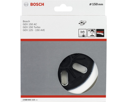 Bosch slipplatta diameter 150 millimeter för GEX 150 AC, GEX 150 Turbo och GEX 125-150 AVE