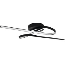 Modern LED-taklampa i böjd design för inomhusbruk