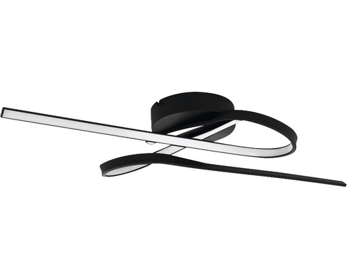 Modern LED-taklampa i böjd design för inomhusbruk