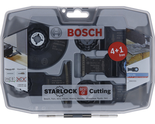 Bosch Starlock multiverktygssågbladssats i plastförpackning