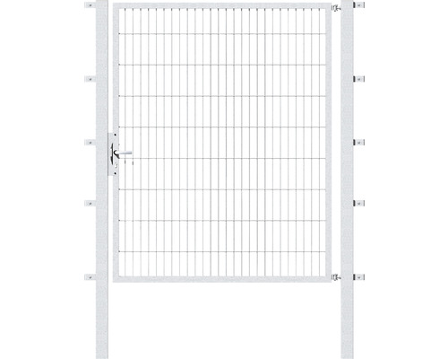 Enkelgrind ALBERTS Flexo 6/5/6 150x180cm inkl. stolpar 8x8cm varmförzinkad