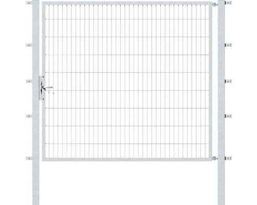 Enkelgrind ALBERTS Flexo 6/5/6 200x180cm inkl. stolpar 8x8cm varmförzinkad