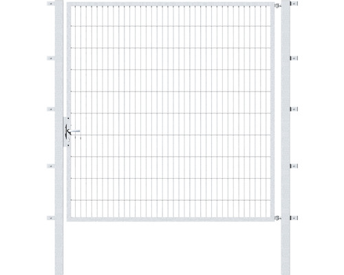 Enkelgrind ALBERTS Flexo 6/5/6 200x200cm inkl. stolpar 8x8cm varmförzinkad