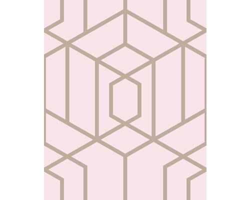 Tapet med geometriskt linjemönster