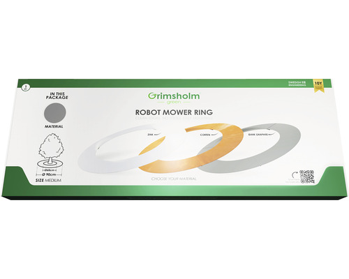 Grimsholm Green Robot Mower Ring förpackning, storlek medium