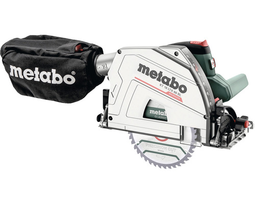 Metabo KT 18 LTX 66 BL batteridriven handcirkelsåg med dammpåse