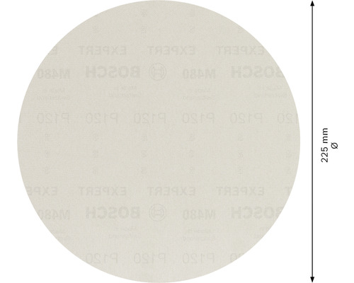 Slipskiva med en diameter på 225 millimeter