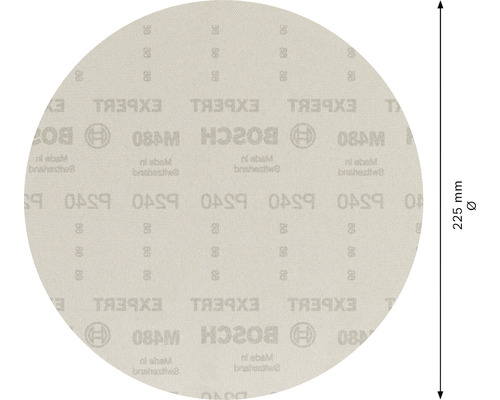 Bosch slipskiva med en diameter på 225 millimeter