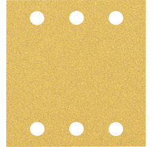 Sandpapper med sex hål