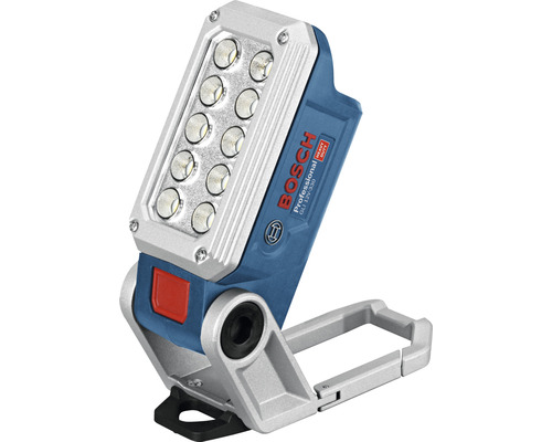 Arbetslampa BOSCH PROFESSIONAL GLI 12V-330 sladdlös utan batteri och laddare Bosch Professional batteridriven byggstrålkastare med LED-lampor