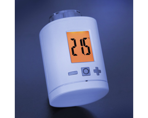 Elektronisk radiatortermostat med display