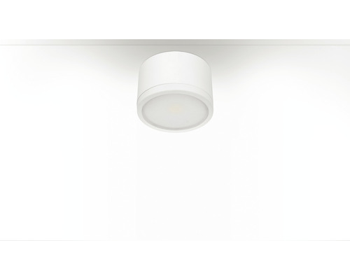 Rund taklampa av metall