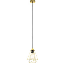 Pendellampa med geometrisk lampskärm