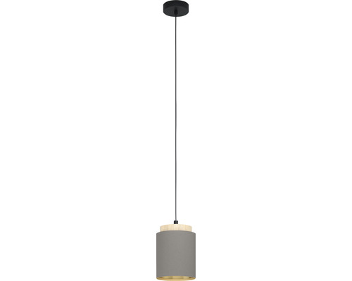 Pendellampa med tygskärm